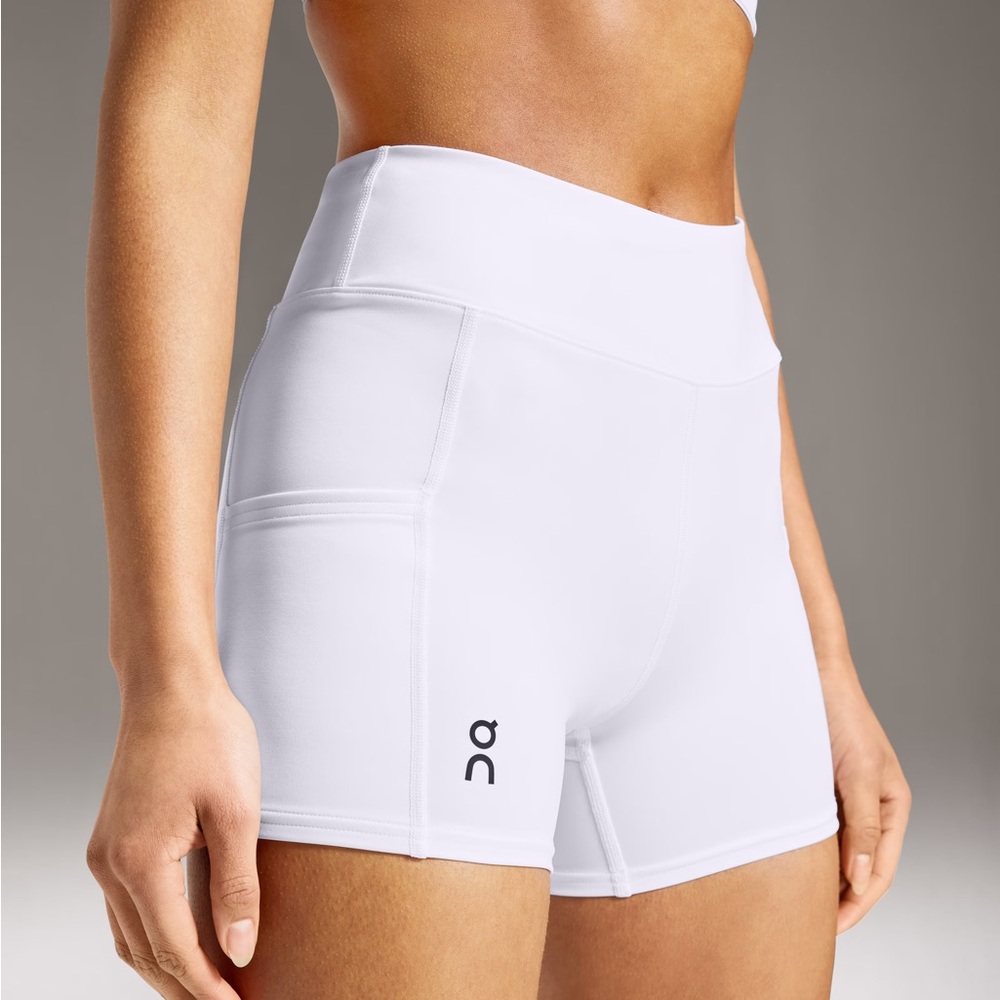 NWOT On Running Women's Court Short Size XS White